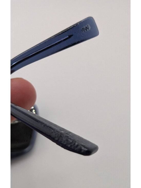 Warby Parker Sutton Sunglasses 53mm Navy Blue Acetate Frame With Black Lenses main image 5